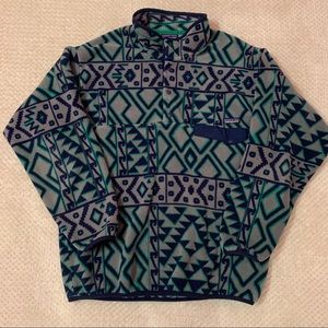 Patagonia Synchilla Snap Fleece Aztec Large